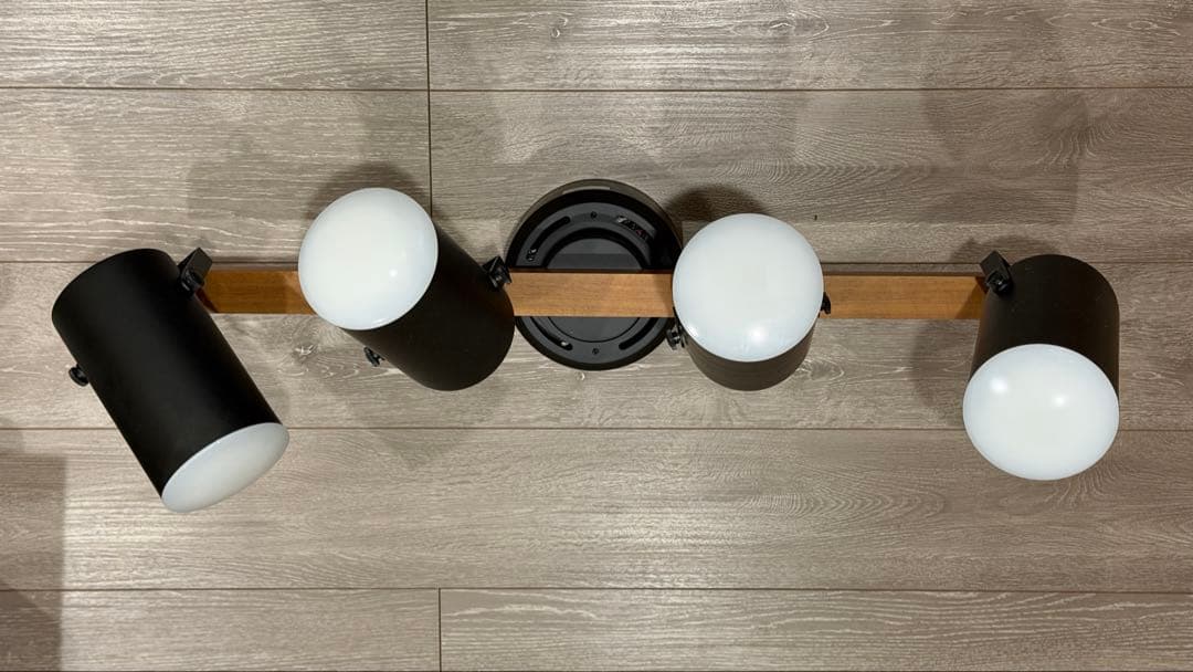 LOWYA LEDスポットライト キラゲット ブラック