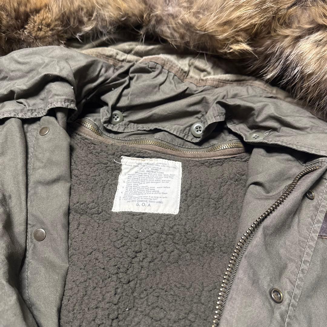 goa ファー付きフード モッズコート