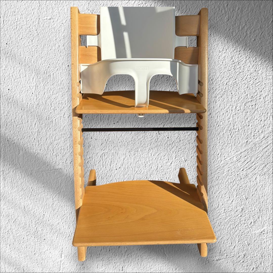 シソ！トリップトラップ シリアル4 美品 ベビーセットテーブル付き