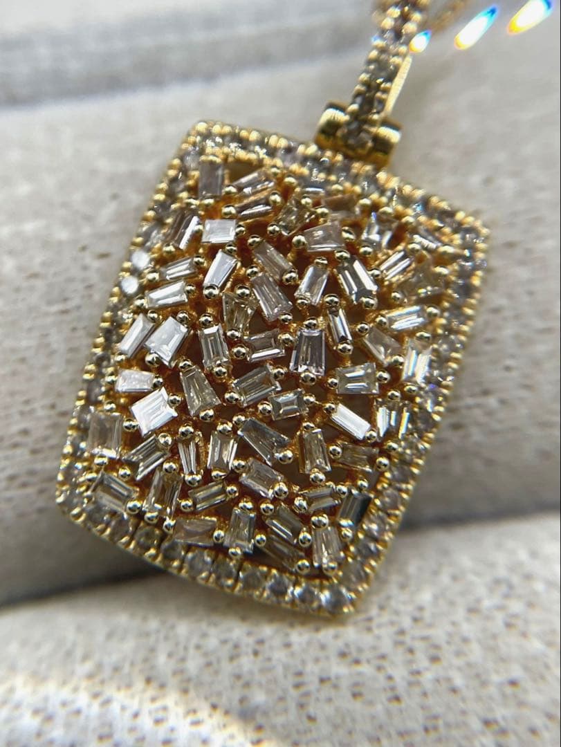 JA197★高級 ダイヤモンド0.4ct K18 ペンダントヘッド