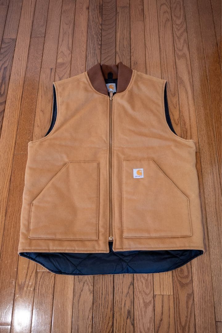 carhartt ベスト V01 ブラウン Mサイズ