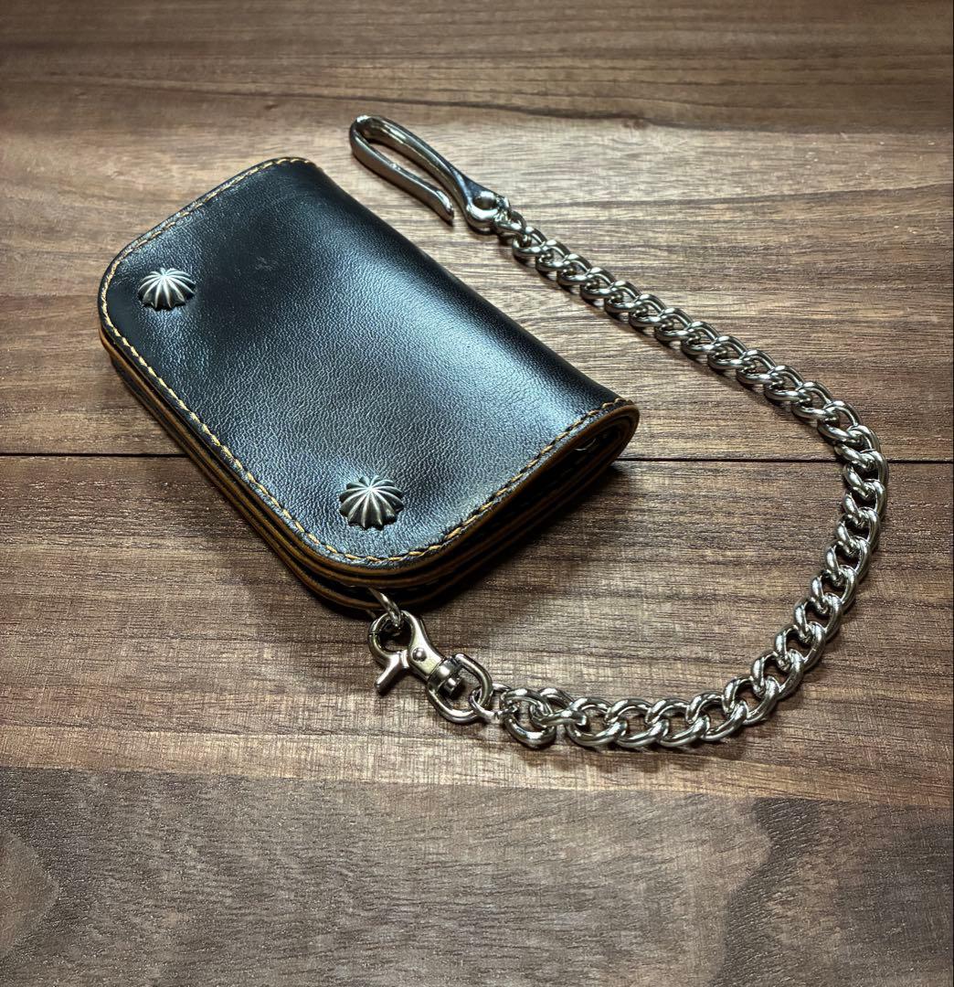 本革ミドルトラッカーウォレット