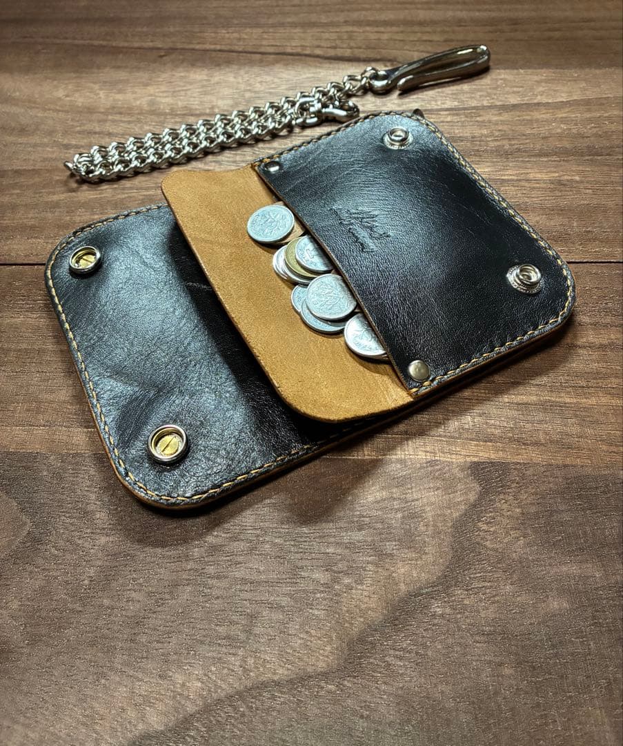 本革ミドルトラッカーウォレット