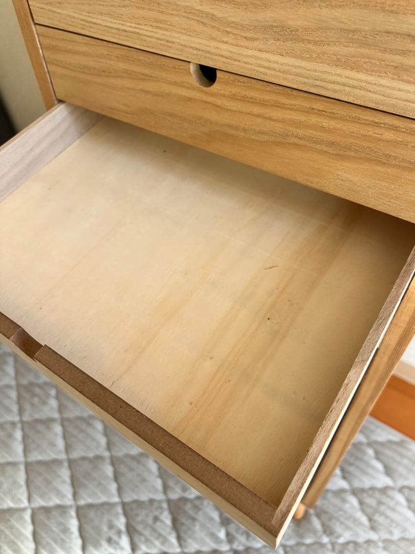 多段 ナチュラル木製 引き出し10段チェスト