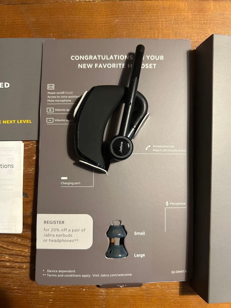 Jabra TALK 65 ワイヤレスヘッドセット