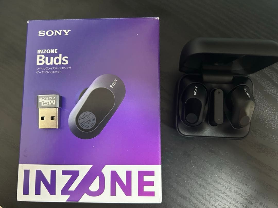 INZONE Buds ワイヤレスノイズキャンセリングゲーミングヘッドセット