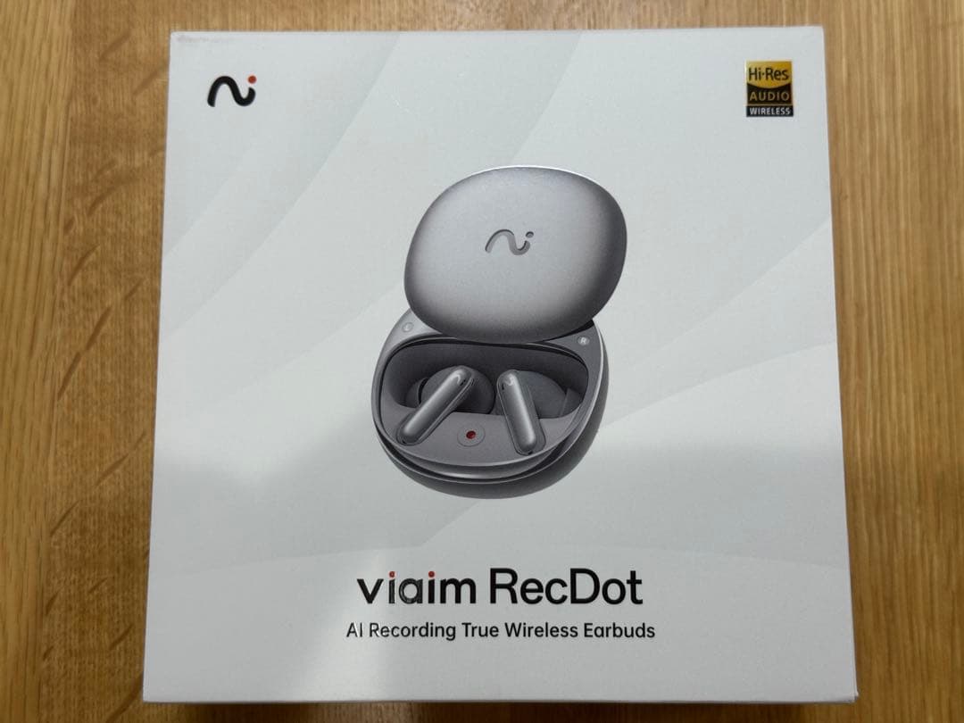 viaim RecDot AI録音機能付きワイヤレスイヤフォン 中古