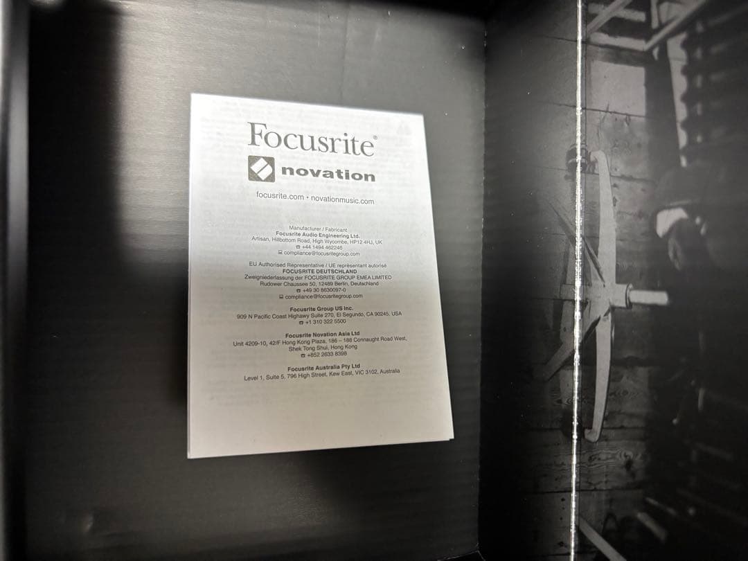 【限定値下】FOCUSRITE フォーカスライトオー ディオインターフェイス