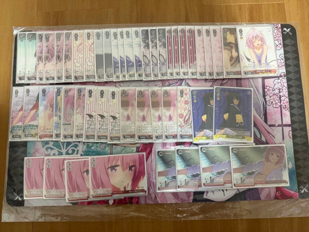 WS ToLOVEる 宇宙人デッキ スリーブ付き