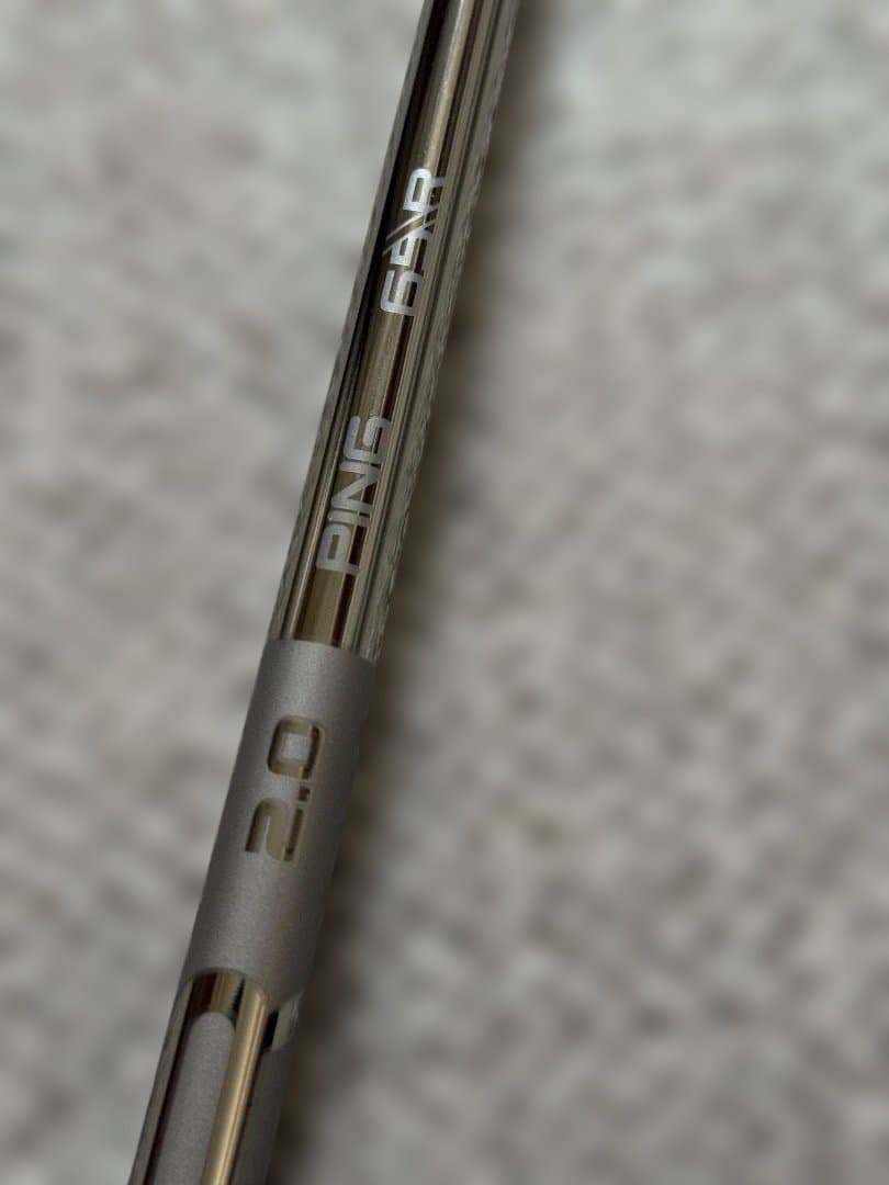 PING TOUR 2.0 CHROME　ドライバーシャフト　65R