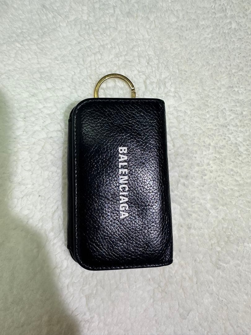 バレンシアガ ロゴ キーケース