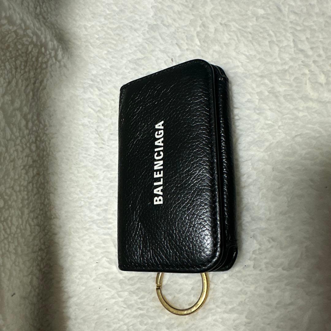 バレンシアガ ロゴ キーケース