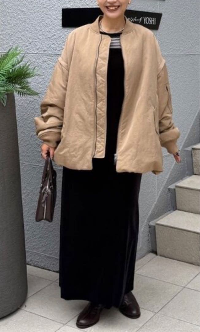 新品！　ディスコート　デタッチャブル2WAYメモリーボンバージャケット　ベージュ