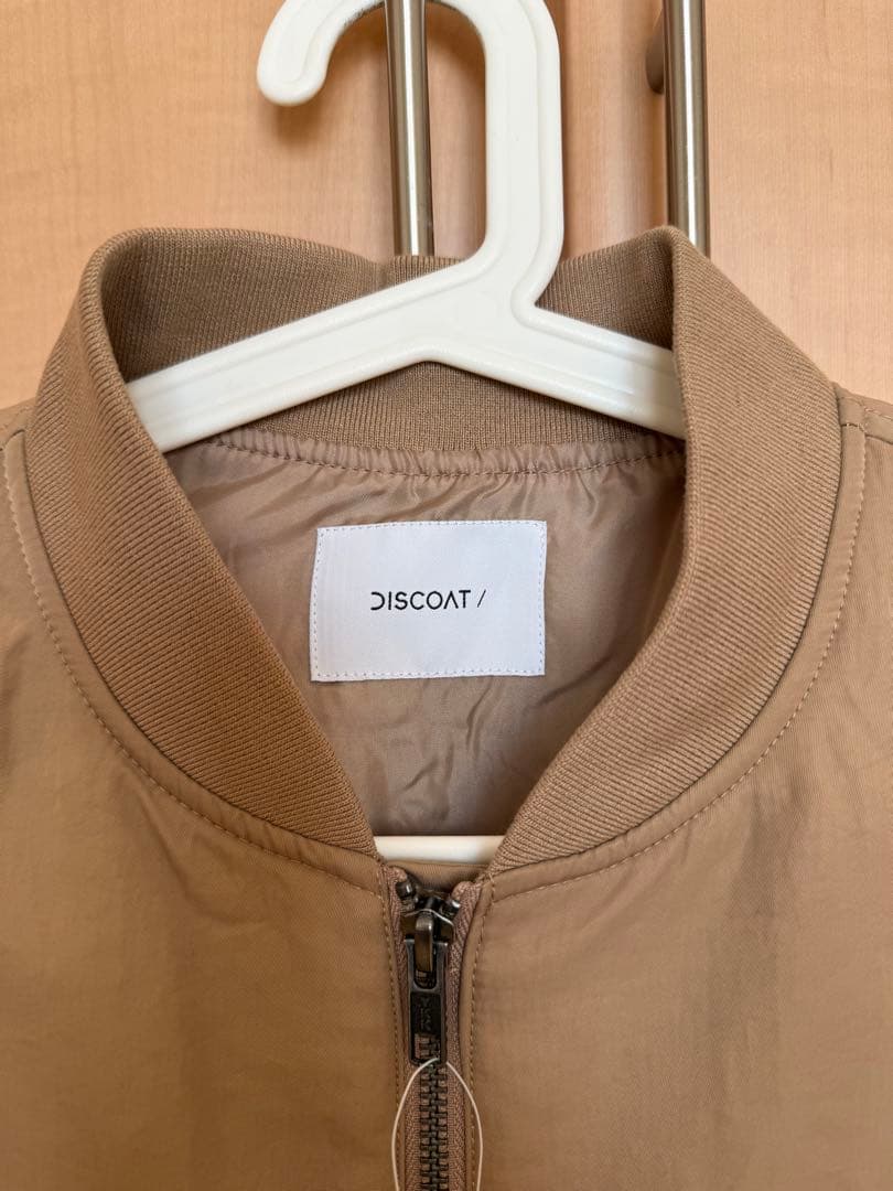 新品！　ディスコート　デタッチャブル2WAYメモリーボンバージャケット　ベージュ
