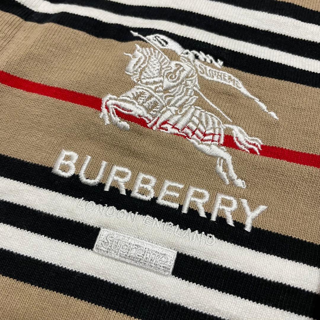 BURBERRY✖️Supremeラグビーシャツ