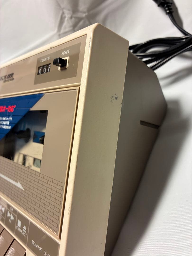 動作品　NEC PC-DR213 データレコーダー　カセットプレーヤー