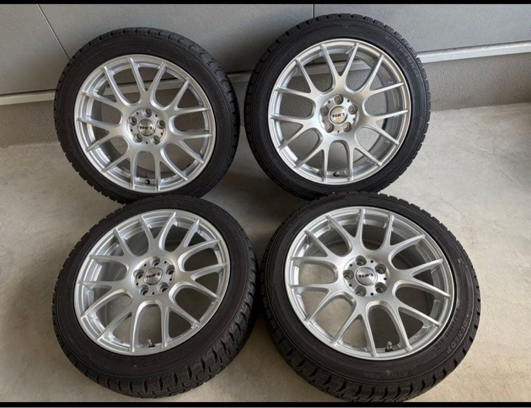 Kk④極美品　トムスTOM’S TM-05 215/45R17平座ナット