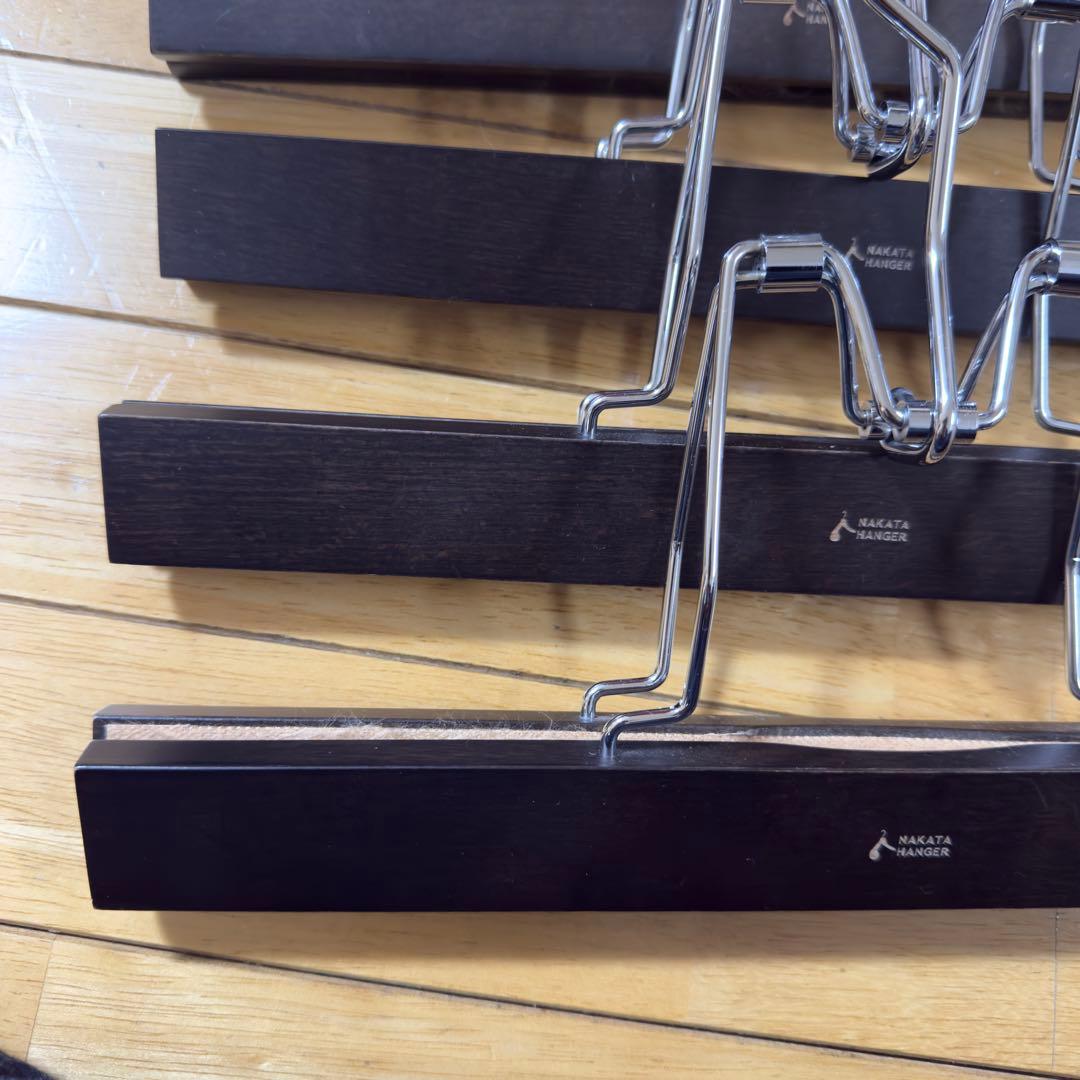ナカタハンガー　SET-06B 5本セット　パンツハンガー　定価13750円