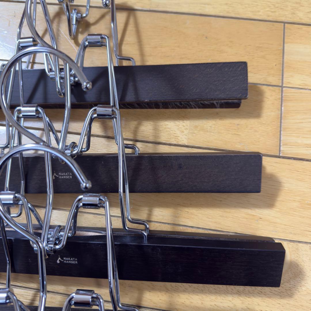 ナカタハンガー　SET-06B 5本セット　パンツハンガー　定価13750円