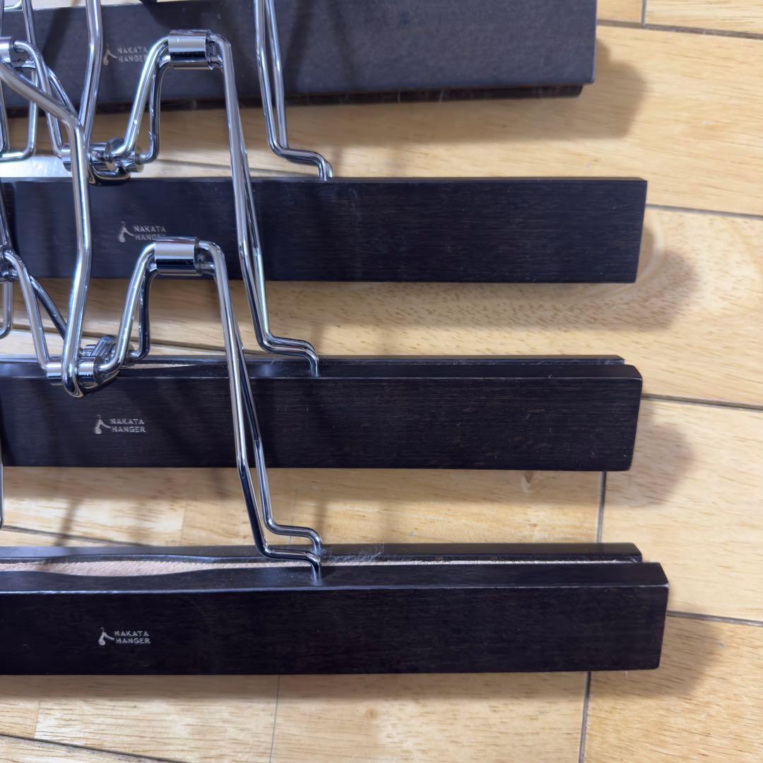 ナカタハンガー　SET-06B 5本セット　パンツハンガー　定価13750円