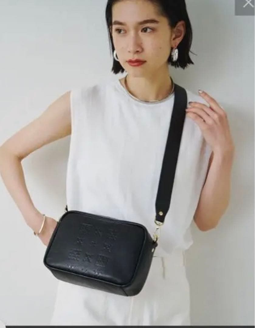 レザーミニショルダーバッグ russet