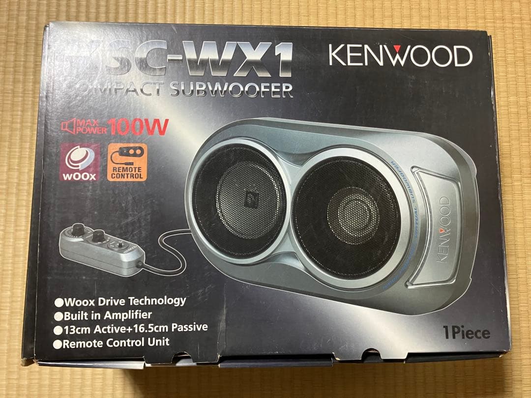 KENWOOD ケンウッド KSC-WX1 サブウーファー 新品未使用品