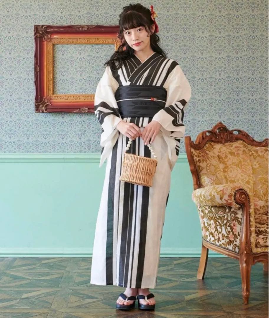 新品未使用　浴衣３点セット