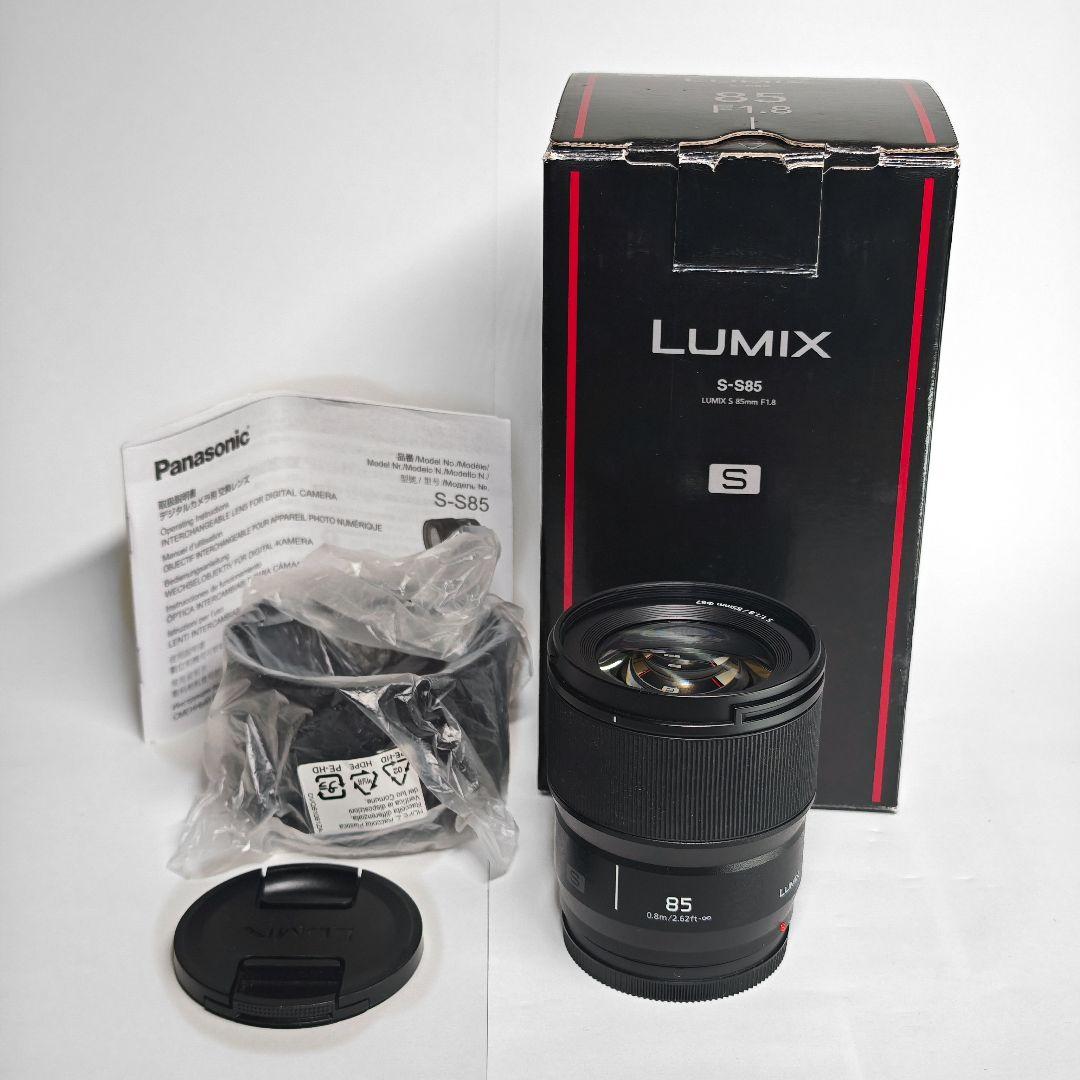 値下げ‼️【美品】Lumix S 85mm f1.8 Lマウント S-S85