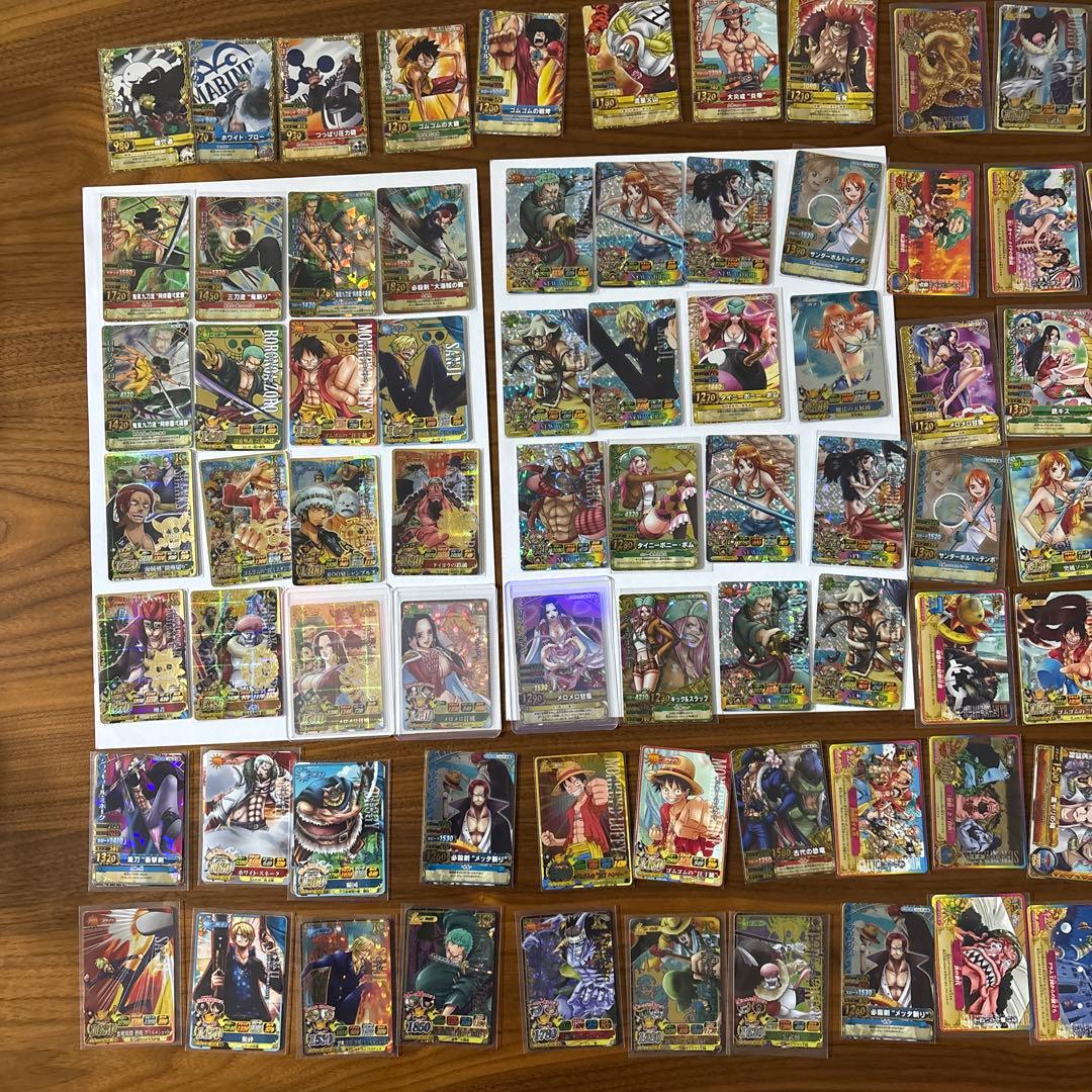 ワンピーベリーマッチ 麦わらの一味カードまとめ売り バラ購入可能　113枚！