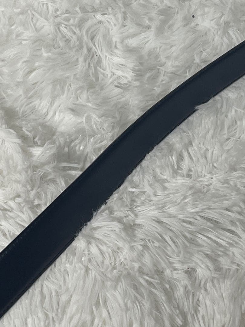 美品　DIOR ディオール ロゴバックル 本革リバーシブル ベルト 箱付き