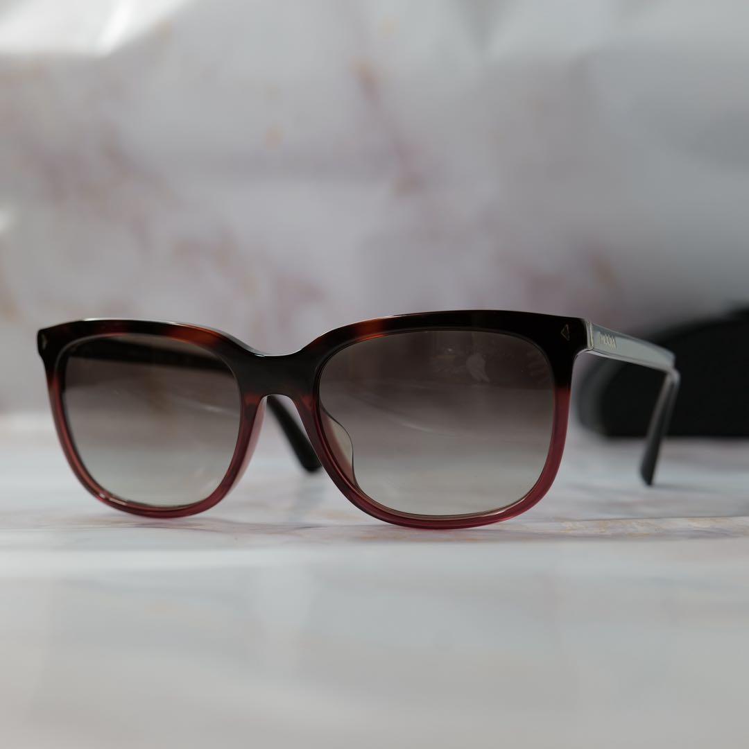 レイちゃんさん専用 PRADA プラダ スクエア Y2K べっ甲 ケース付き