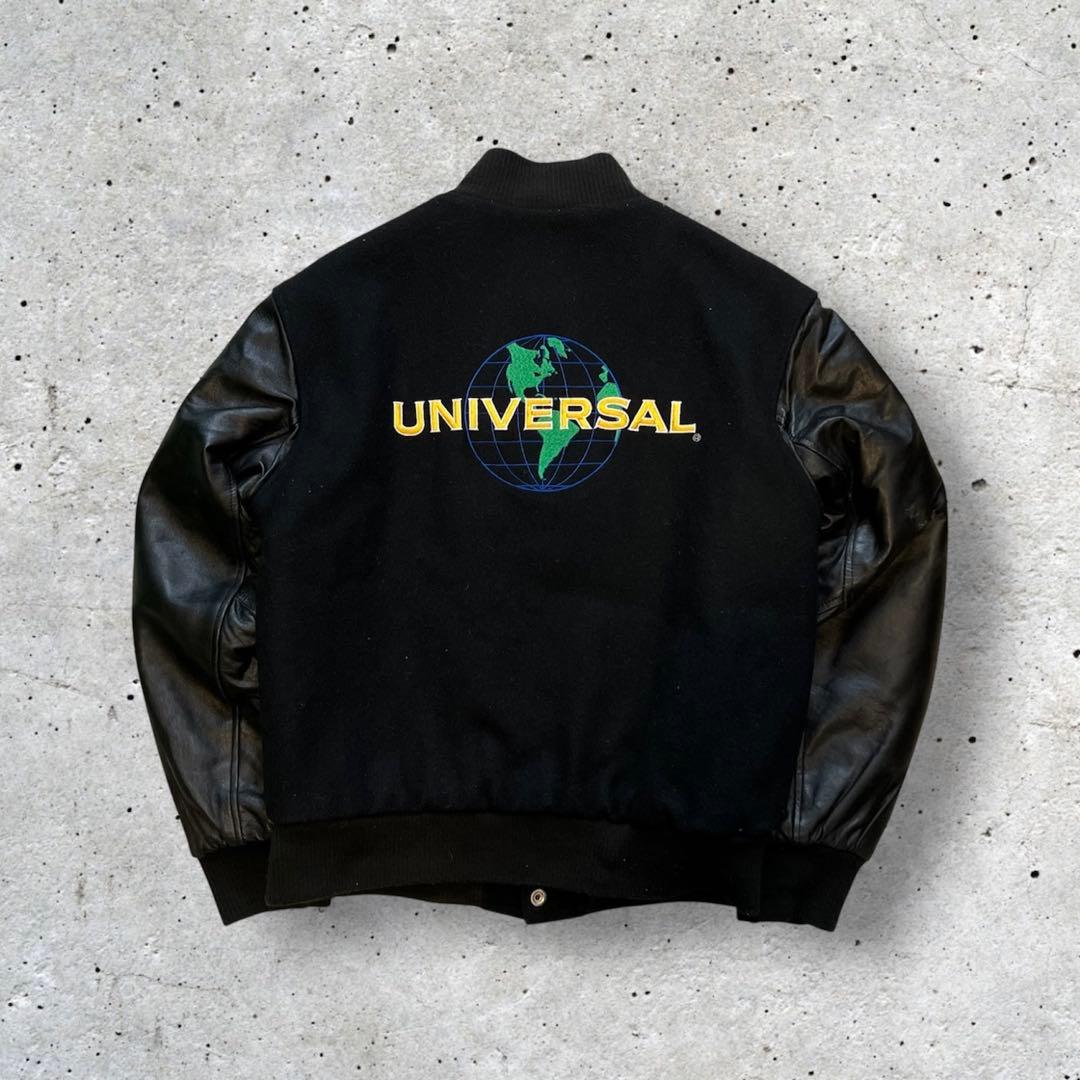 ト*)様 UNIVERSAL STUDIOS スタジャン 90s USA製 ユニ