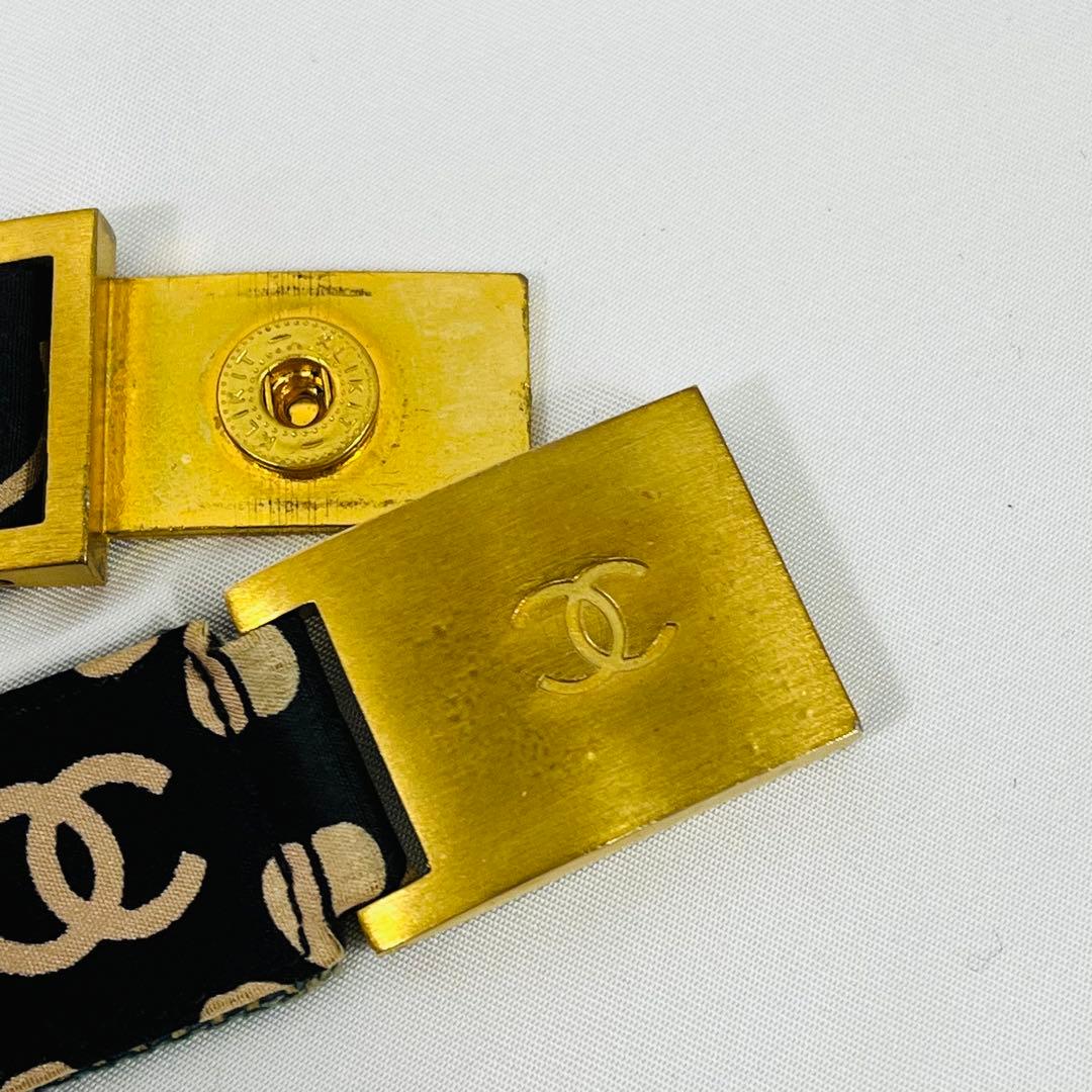 CHANEL シャネル　ロゴ入り ワンピースベルト