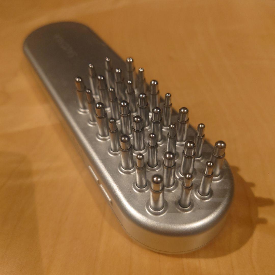 【SALONIA】 EMSリフトブラシ シルバー