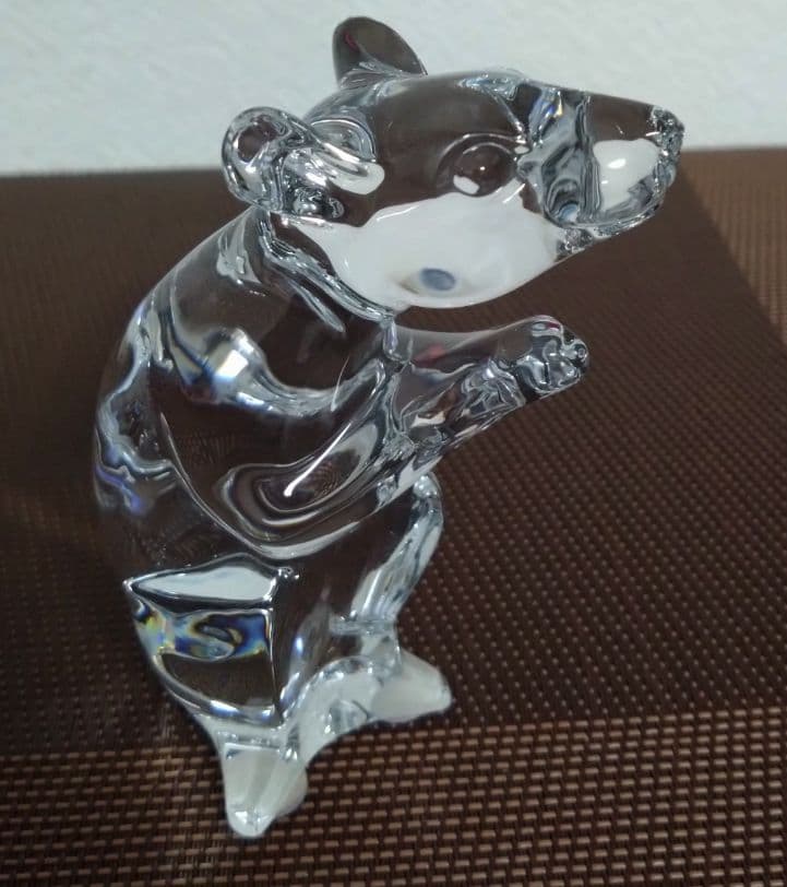 バカラ・干支ネズミ クリスタルオブジェ