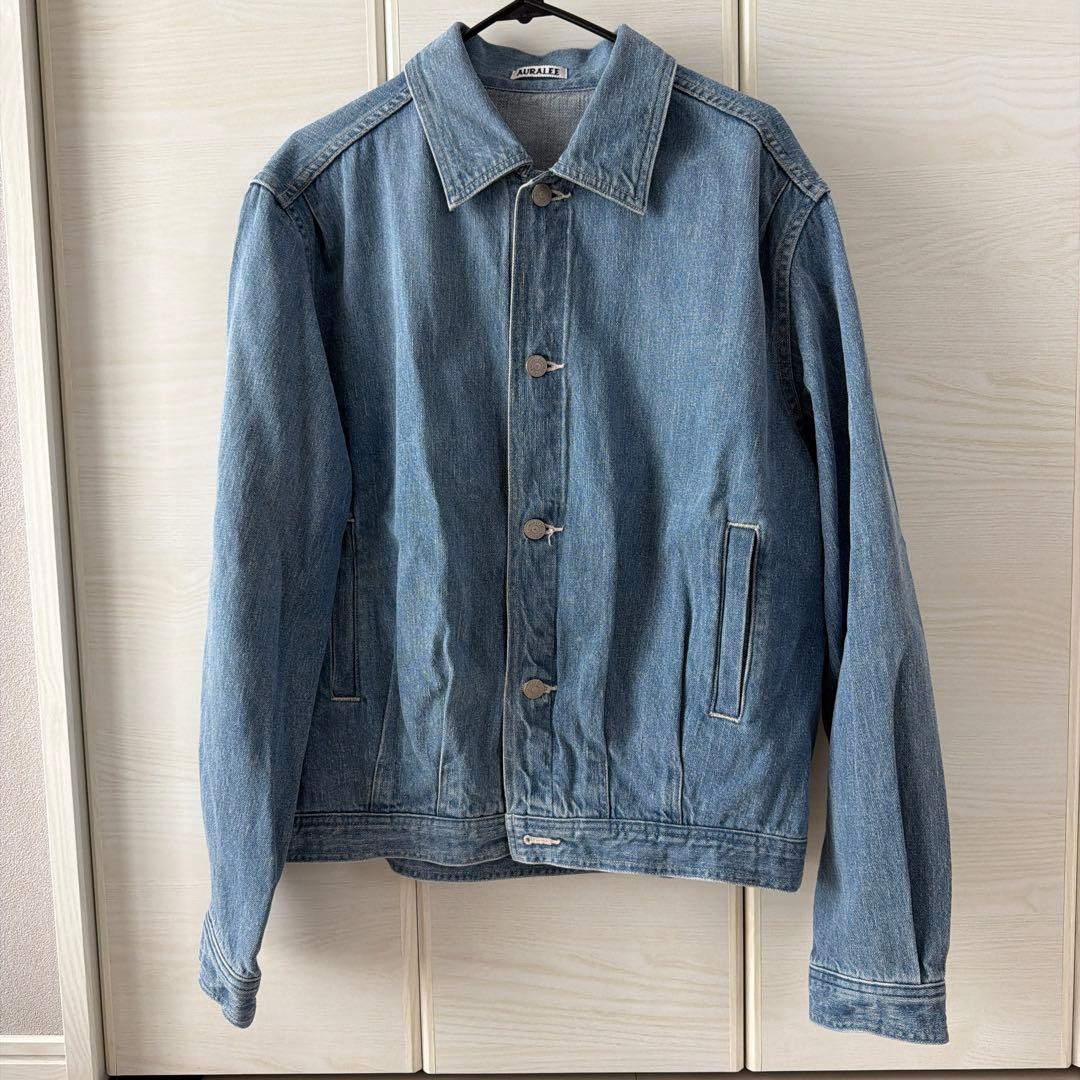 【shingo】オーラリー 24ss デニムブルゾン
