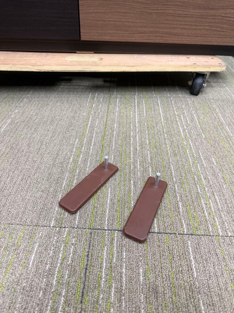 【超美品】【洗浄消毒作業済】ニトリ　ローチェスト(カレナ 120LC DBR)