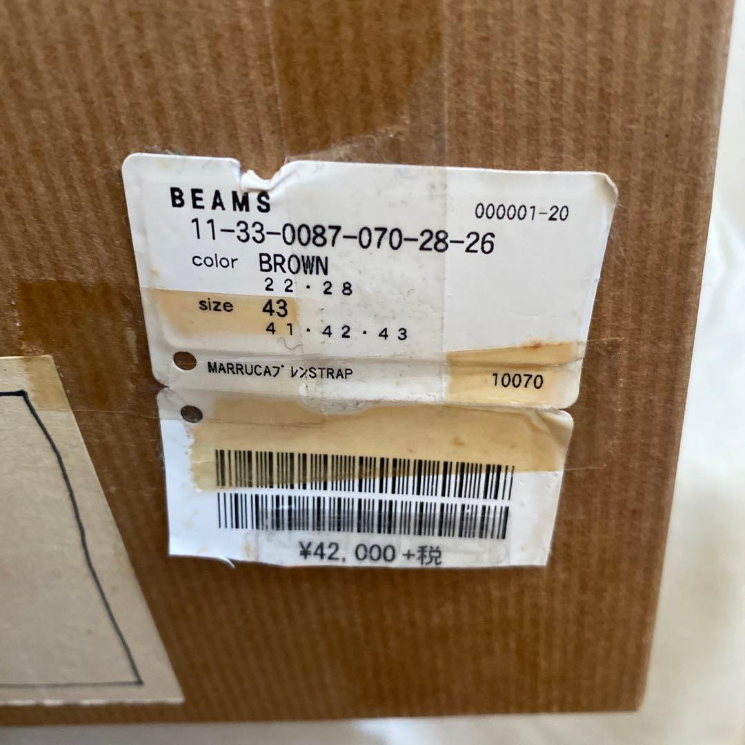 【定価42,000円＋税】 BEAMS イタリア製 靴 サイズ43