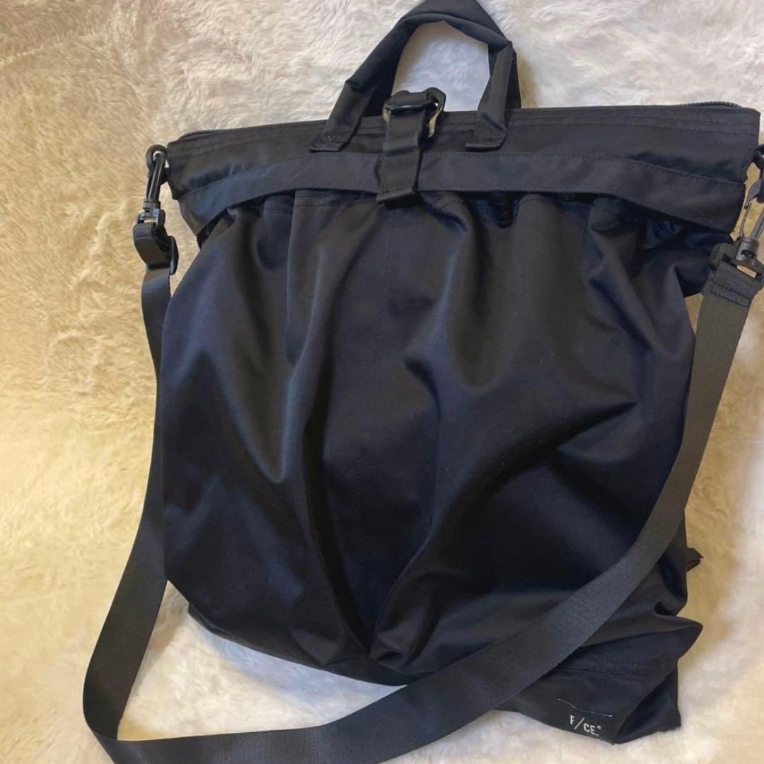 F/CE.エフシーイー3WAY ヘルメットバッグ　ショルダー　リュック　ブラック