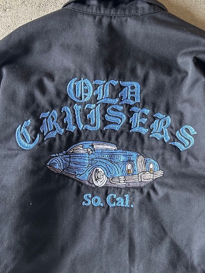 90s Dickiesデトロイトジャケット 中綿 ハリントンジャケット 黒