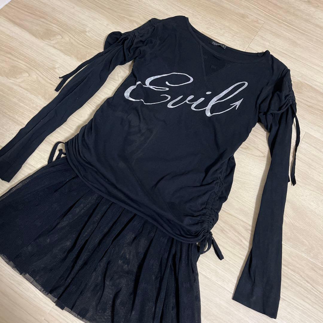 ヒステリックス　Evil 長袖チュニックワンピース☆レア☆