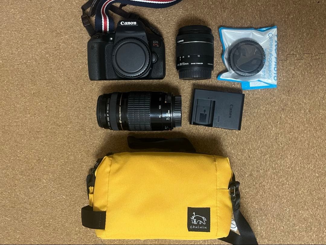 Canon EOS kiss X9i ダブルレンズセット　一眼レフ