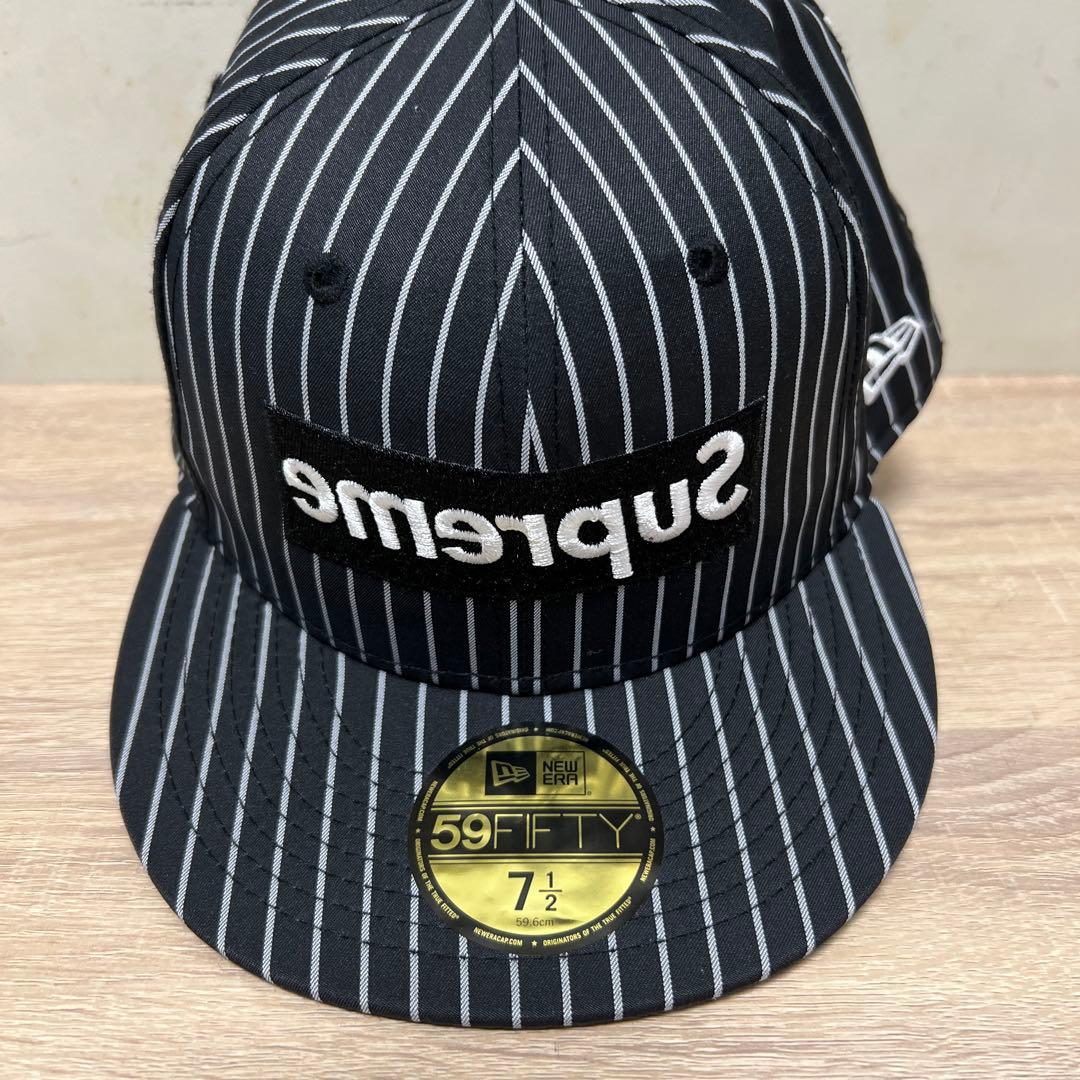 Supreme × COMME des GARÇONS SHIRT キャップ