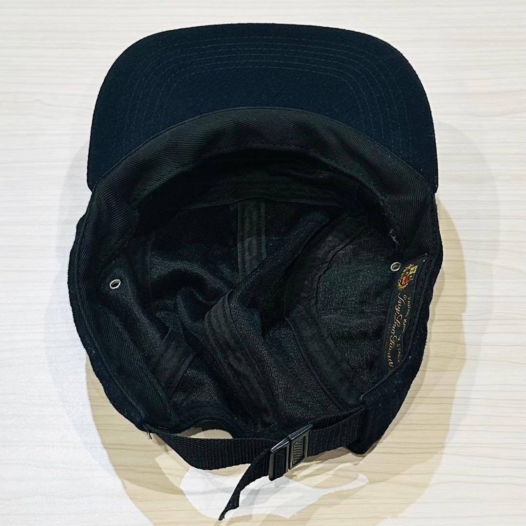 Supreme キャンプキャップ ネイビー Loro Piana