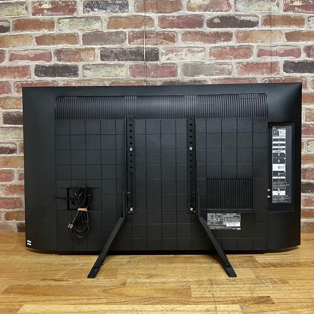 SONY 43V型 4K 液晶テレビ BRAVIA KJ-43X85J 22年製