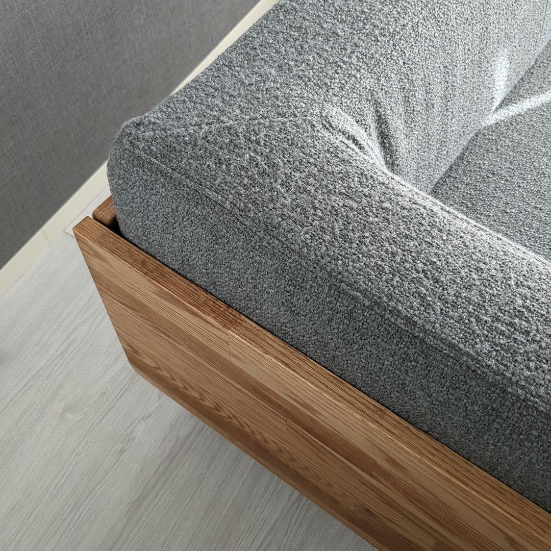 MOMOnatural モモナチュラル　DAY SOFA 3P onearm