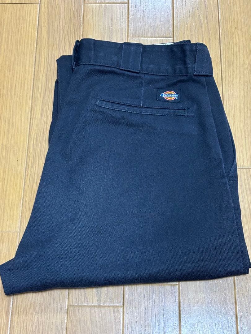 dickies 874 USA製 w32 l32 圧着タグ ブラック 90s