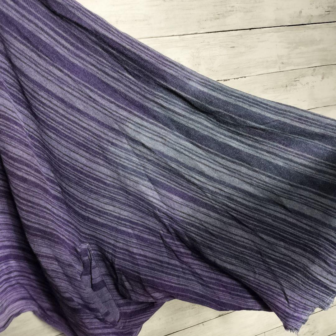 新品未使用品 LGB ルグランブルー ポンチョ パーカー フーディ ボーダー