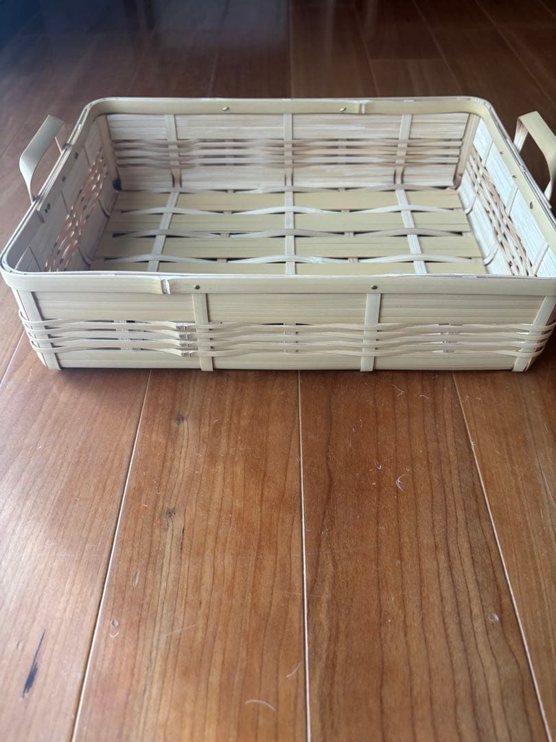 おじろ角物店　トレー　A4サイズ　取手つき