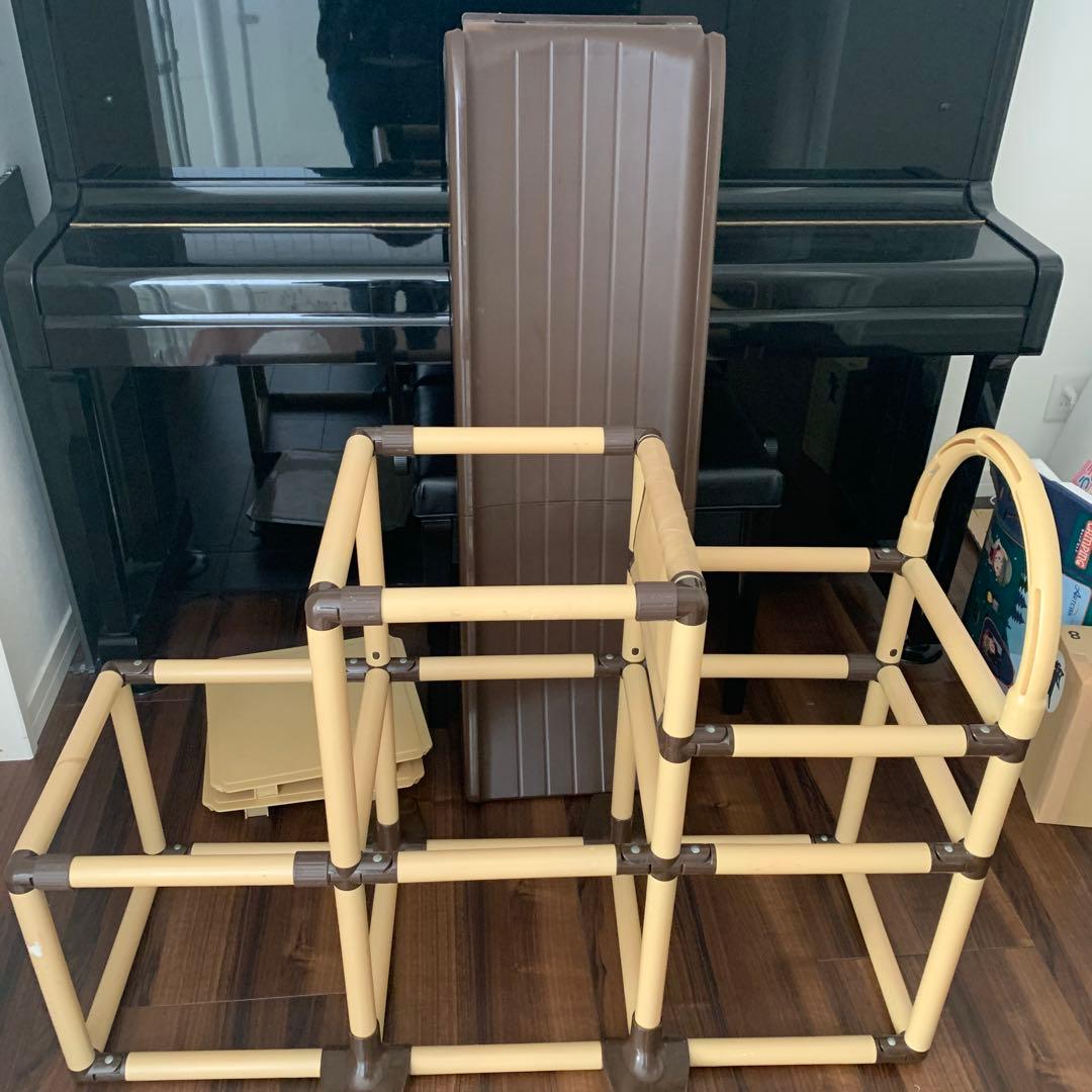 野中製作所 かんたんおりたたみ2段ジム ロングスロープ 中古品